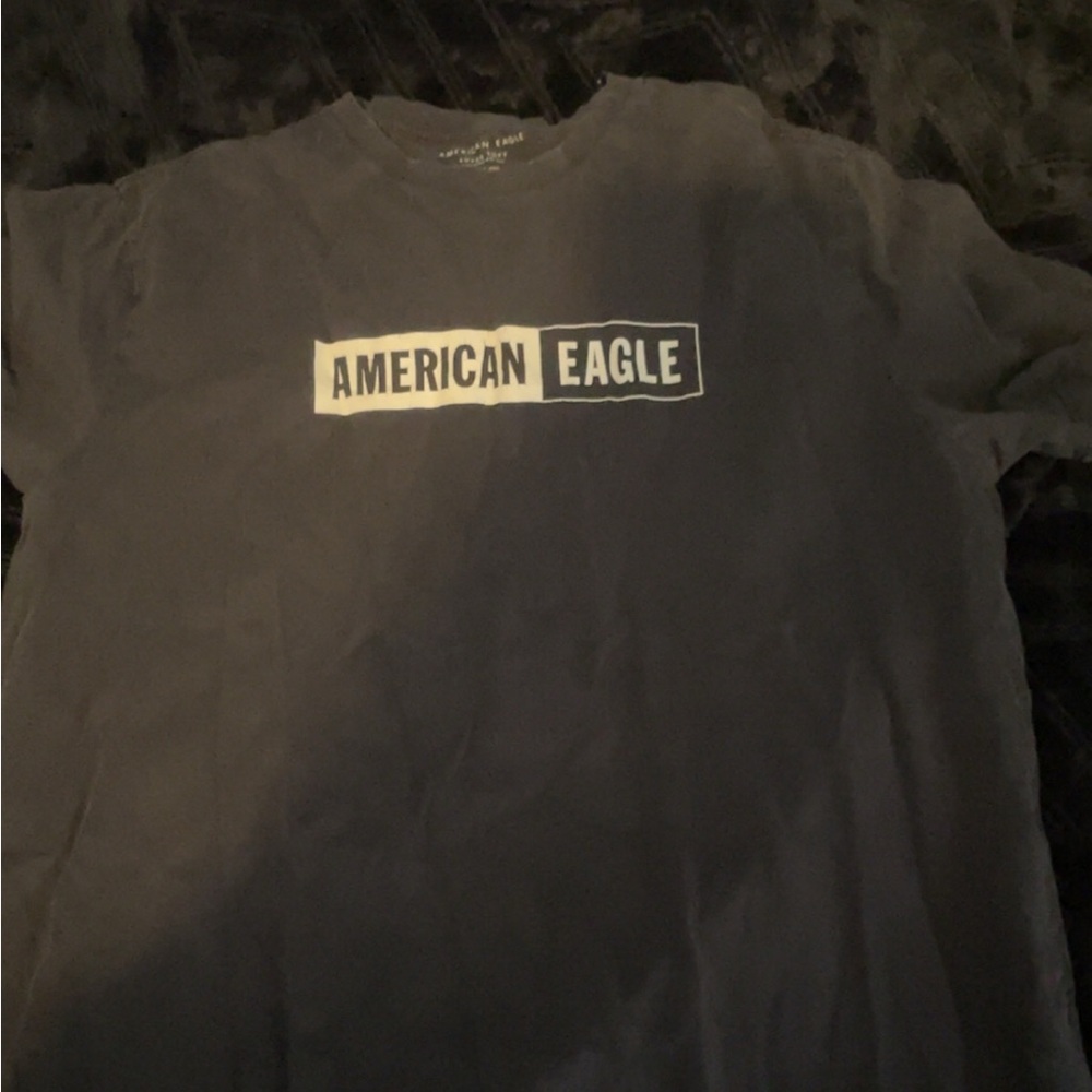 American Eagle Outfitters Charcoal Tee